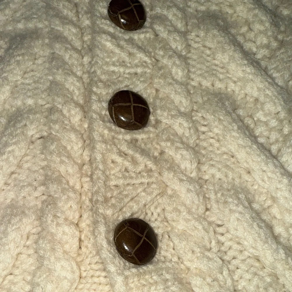 Cozy Cream Cable Knit Cardigan - Picture 8 of 8